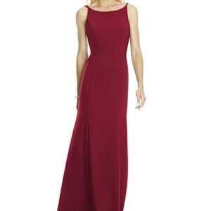 After Six Burgundy Bridesmaid Dress Style 6758